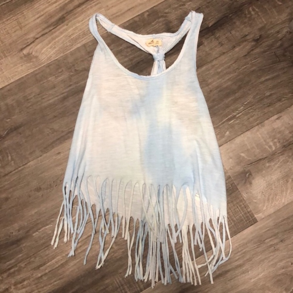 Hollister fringe top